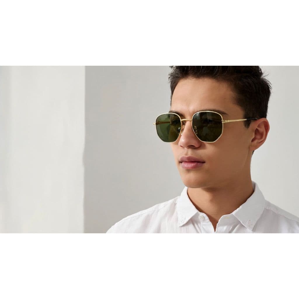 Oculos De Sol Hexagonal Unissex Classico Casual