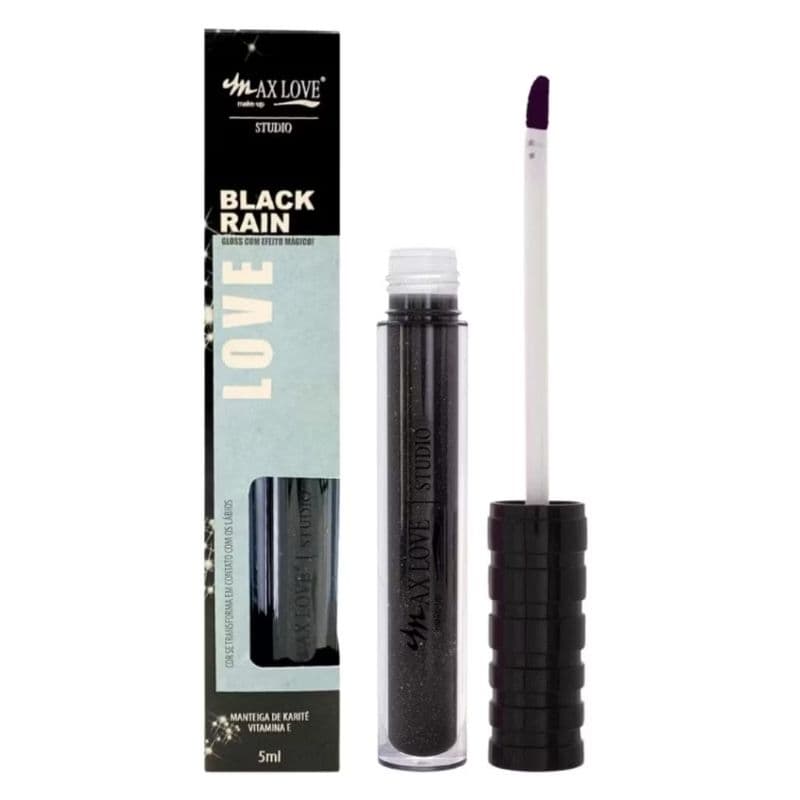 Gloss: Black Rain - Efeito Mágico - Max love