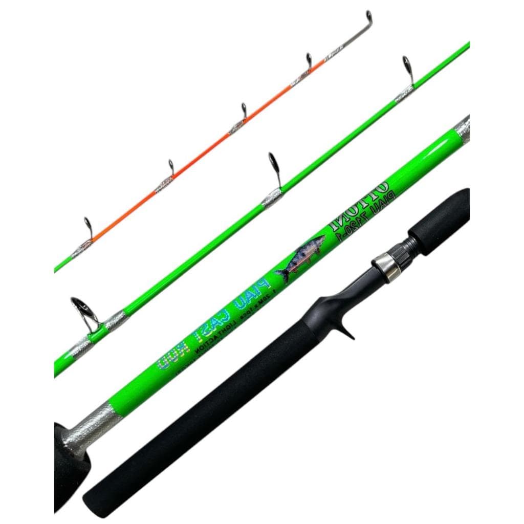 Vara Pesca Flexivel 1,20m 10-20lbs P/Carretilha Piau Piapara Pingadinha