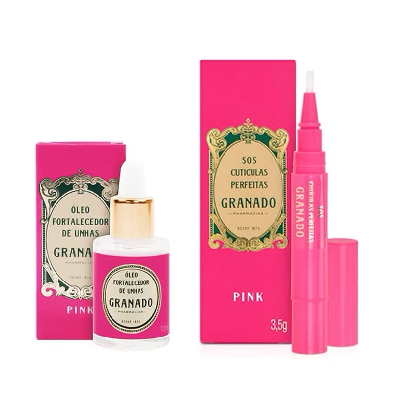 Kit Grando Pink - SOS Cutículas Perfeitas +1 Óleo Fortalecedor