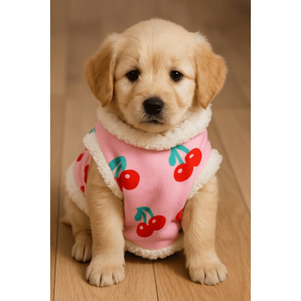 Roupinha para Pet Inverno | Roupa para Cachorro e gato com gola de pelo – Quentinho e Fofo 🐶❄️ (Várias Cores e Tamanhos)