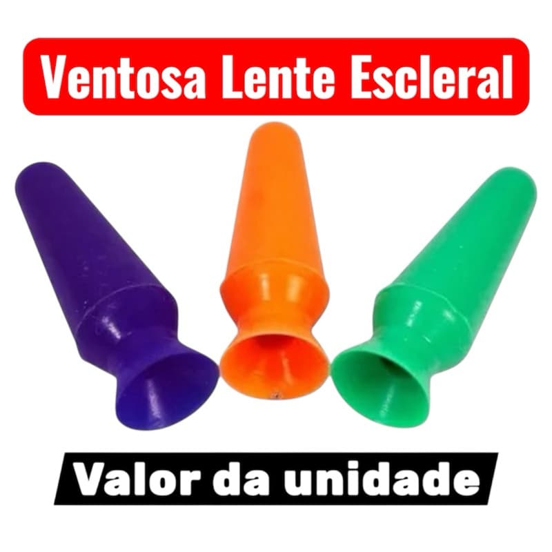 Ventosa Para Lentes de Contato Escleral ou Prótese Ocular