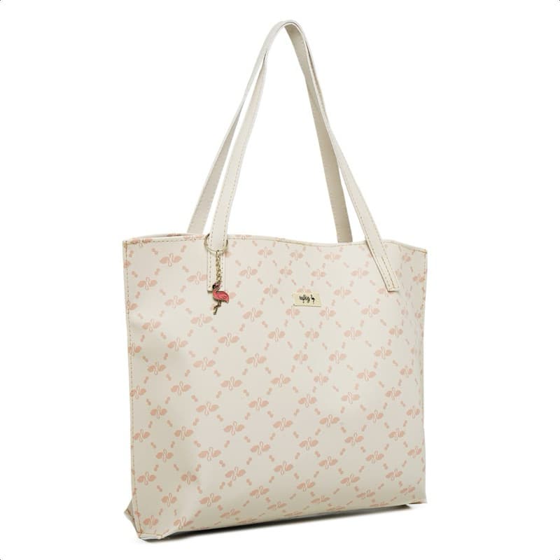 Bolsa Feminina Saco Grande Alça Ombro Logo Exclusivo