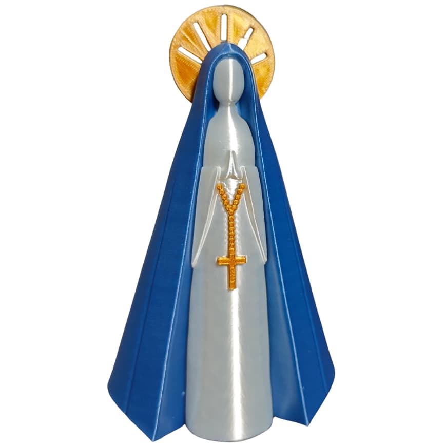 Escultura Nossa Senhora Minimalista Decorativo Presente Religioso