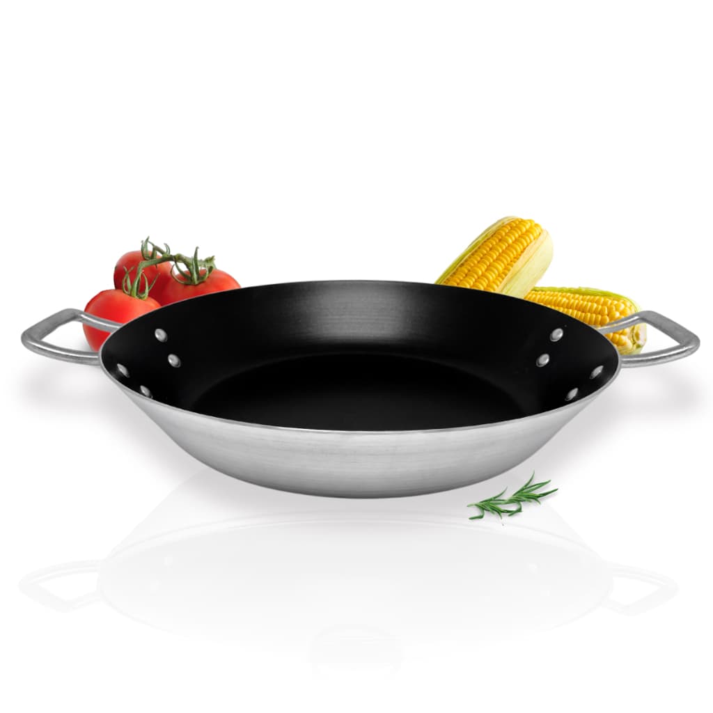 Frigideira Paellera Antiaderente Hotel 6,5L | Panela Grande Para Paella Risoto E Moqueca | Fogão Industrial