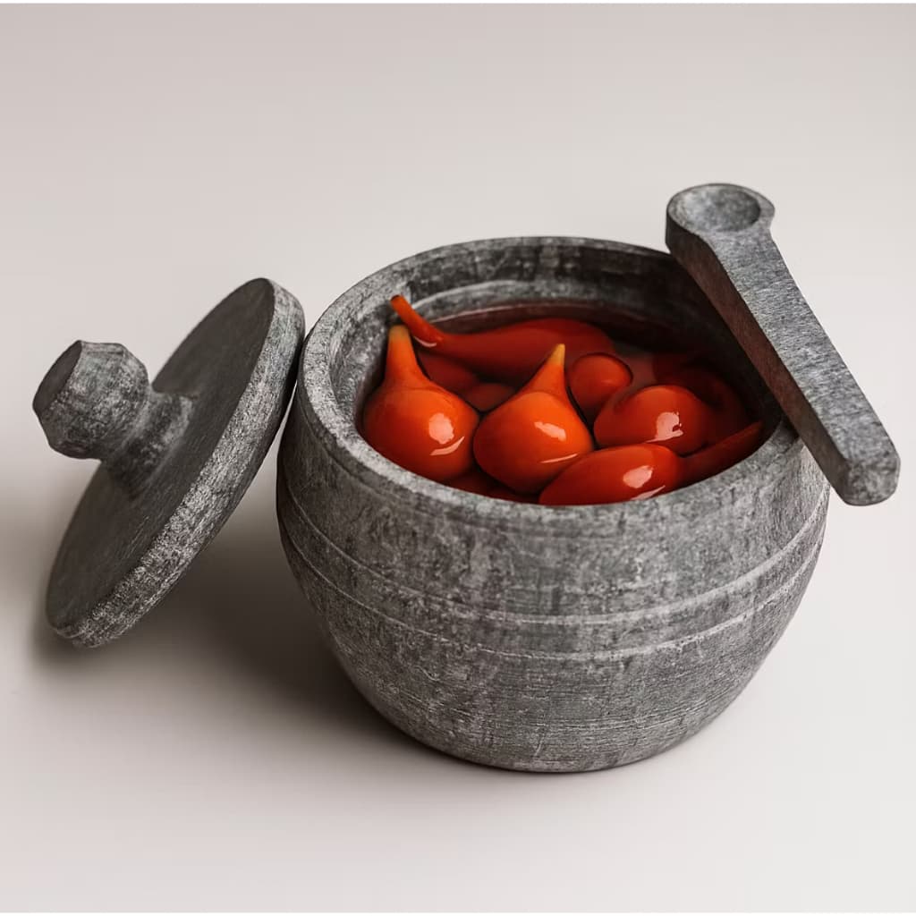 Pimenteira/Saleiro de Pedra Sabão