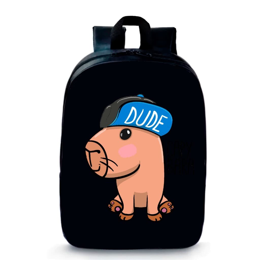 Mochila Escolar Trevix Bolsa Capivara Infantil Moda Urbana