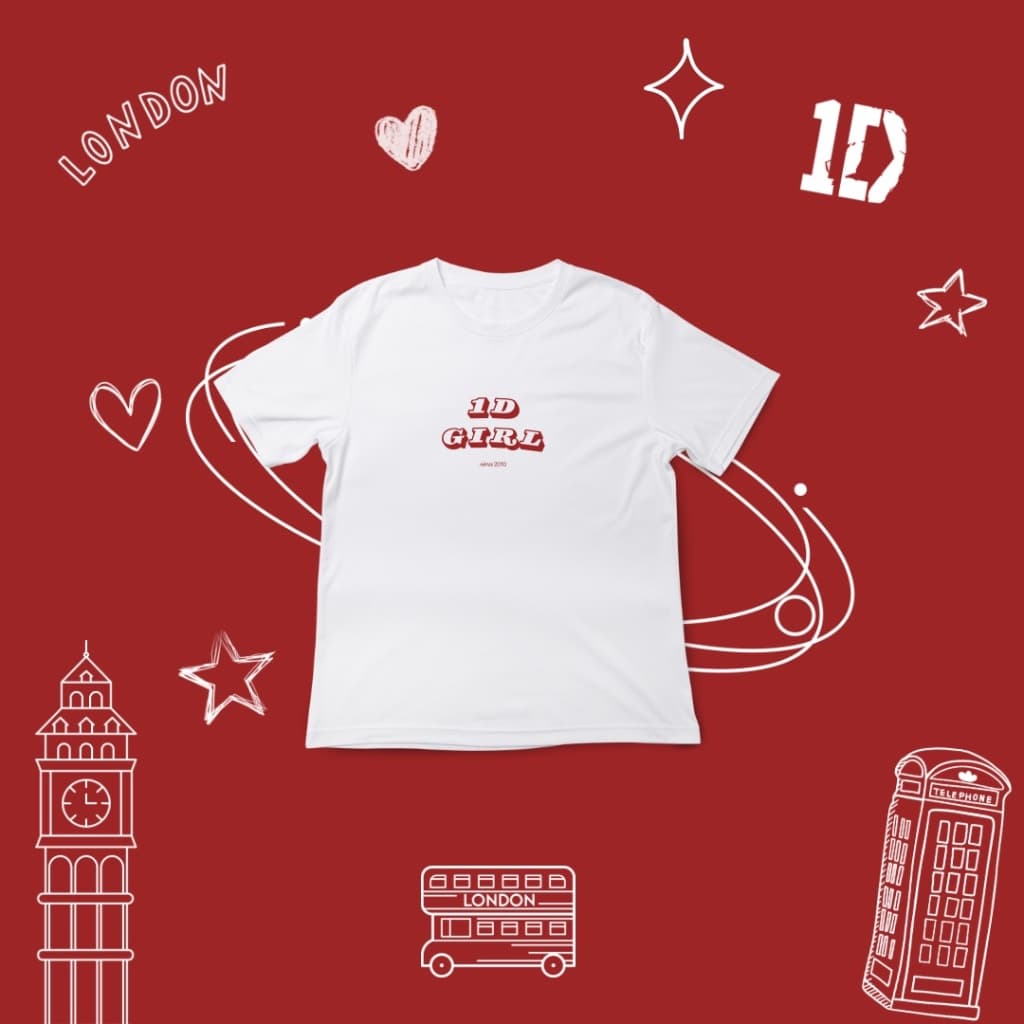 Camiseta 1D Girl