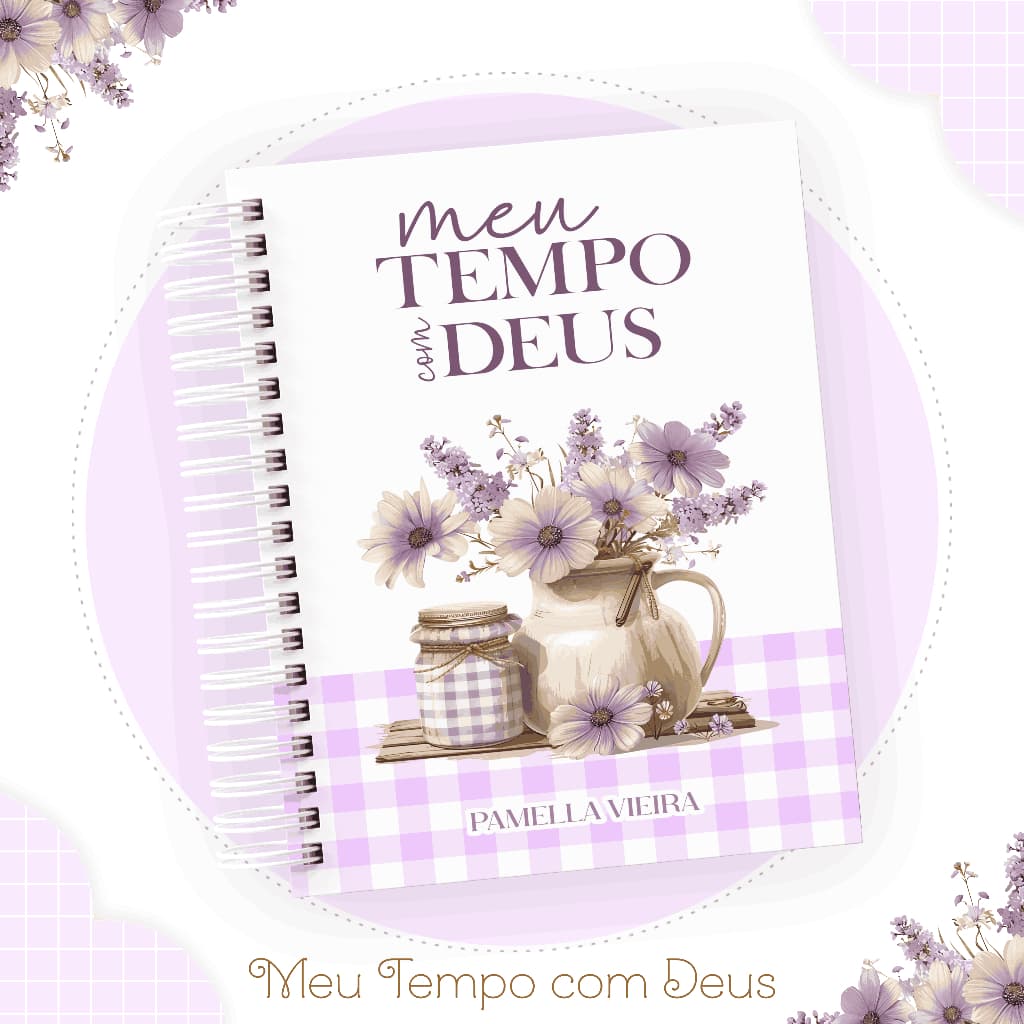 Planner Devocional Diário Feminino Com Nome