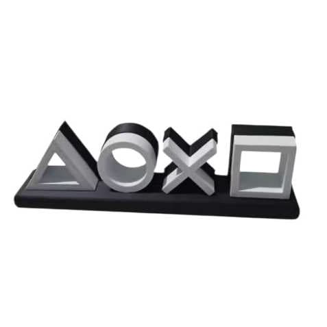 Letreiro Playstation Decoração Gamer