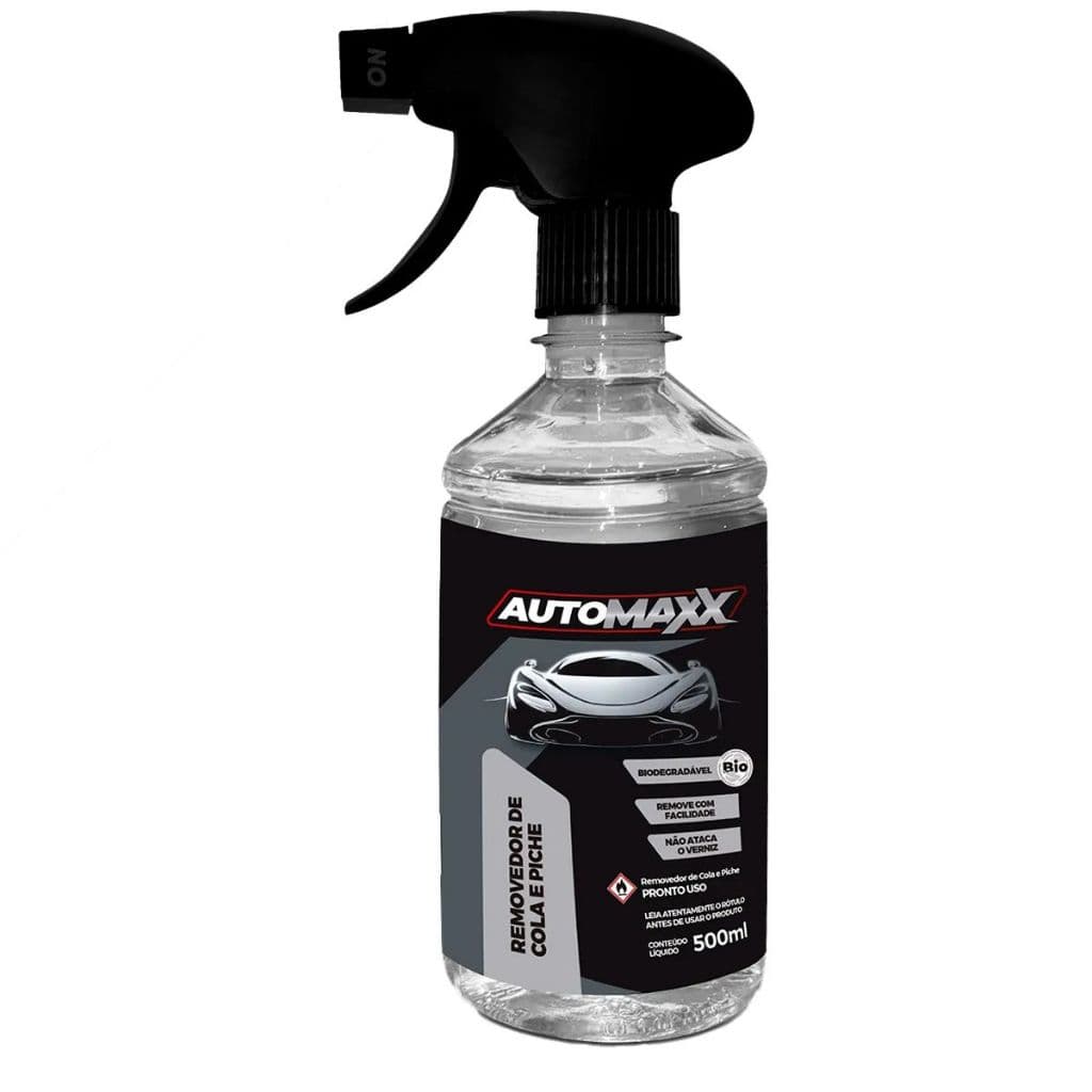 Removedor De Cola E Piche Para Carro Brilho 500ml Automaxx