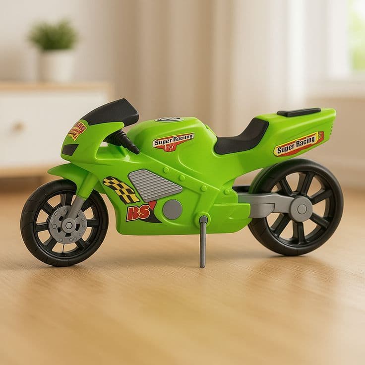 Super Moto 360 com Design Esportivo – Brinquedo para Crianças | Verde