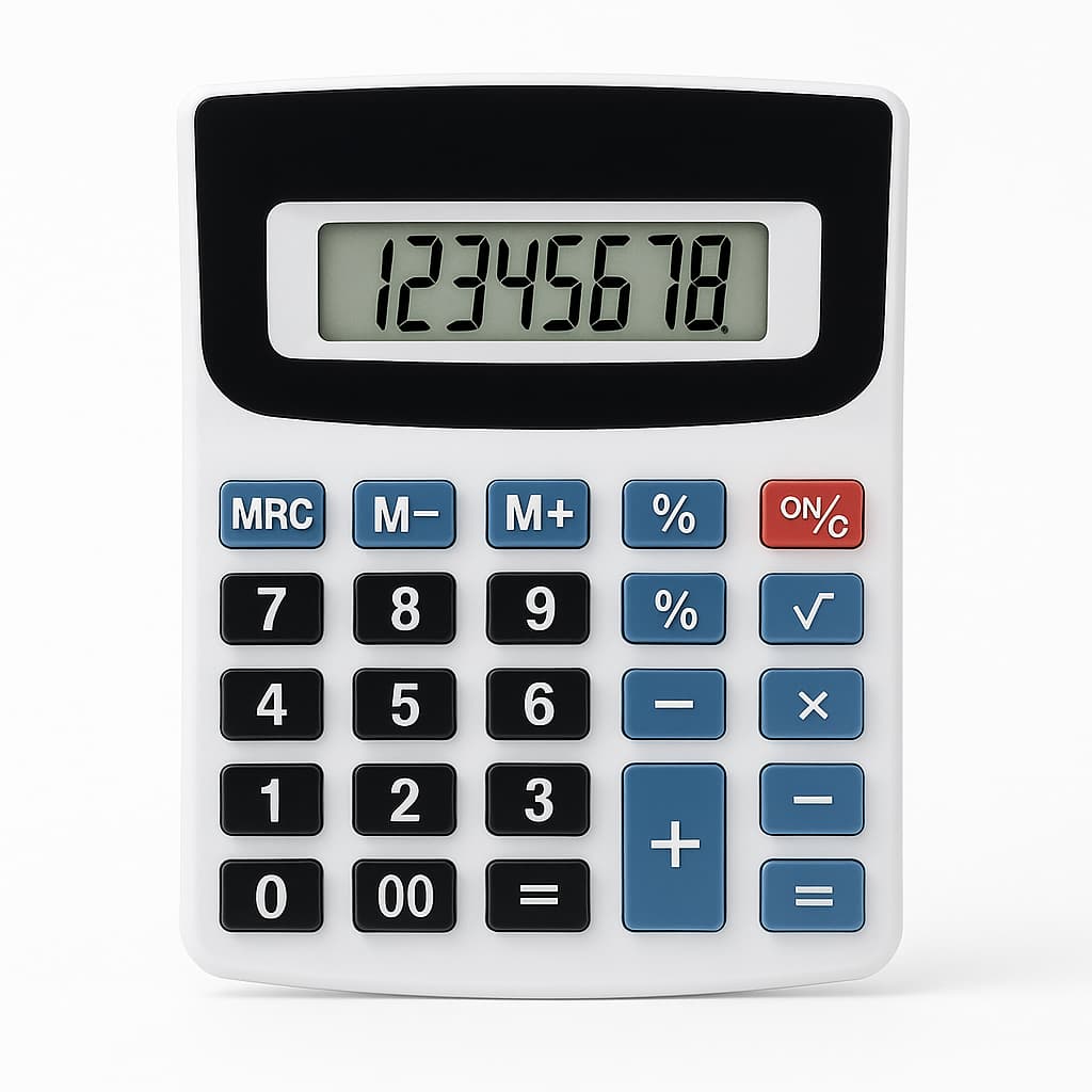 Calculadora Multifuncional Digital Eletrônico Lcd De 8 Dígitos - ENVIO IMEDIATO