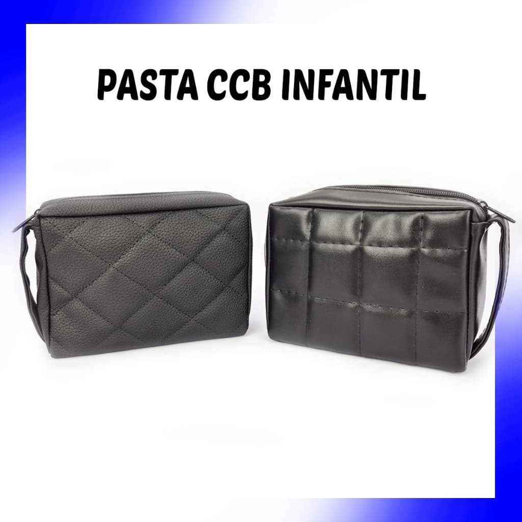 Pasta Ccb Infantil Pastinha Ccb Costurada Para Bíblia e Hinário Criança com Alça