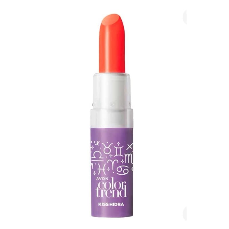 Batom Avon Kiss Matte C Trend Laranja As/vermelho/rose Venus Cor Laranja Astral
