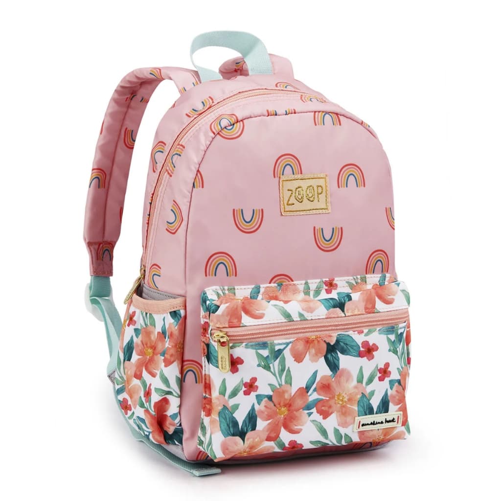 Mochila De Costas 13" Arco-Íris Infantil Escolar Passeio