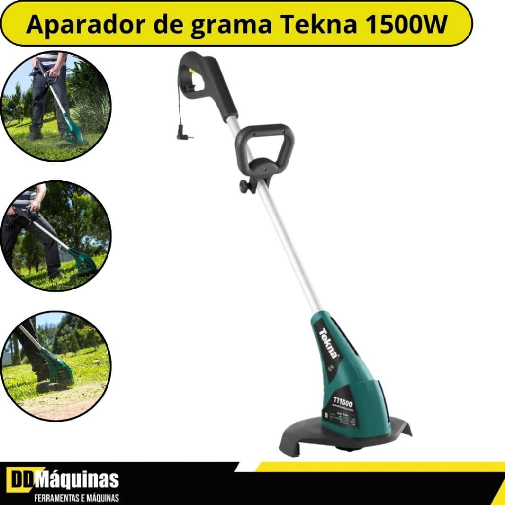 Aparador de Grama Elétrico 28cm 1500W 127V TT15001 - Tekna