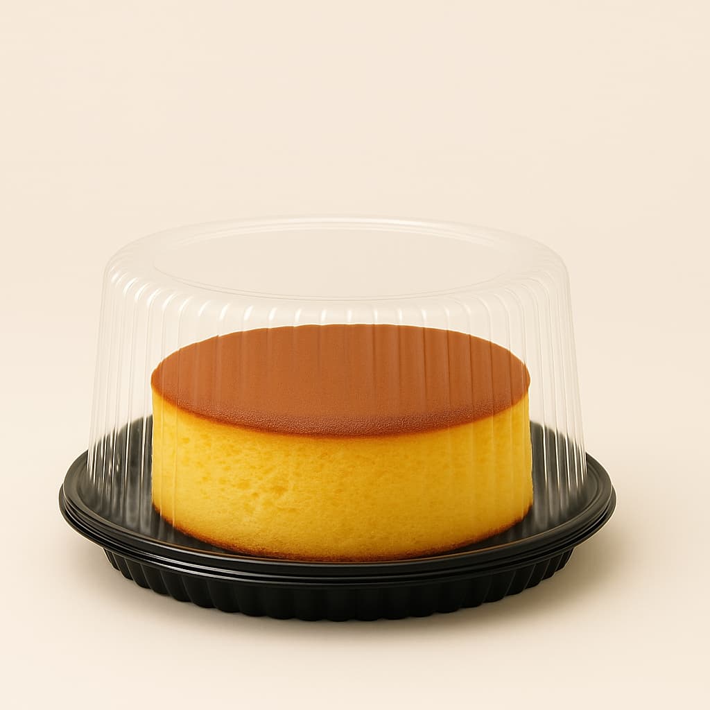 Kit 100 Embalagens para Bolo Torta boleira Caseiro Ref. 32 media Bandeja 32 Band 32 Plastico