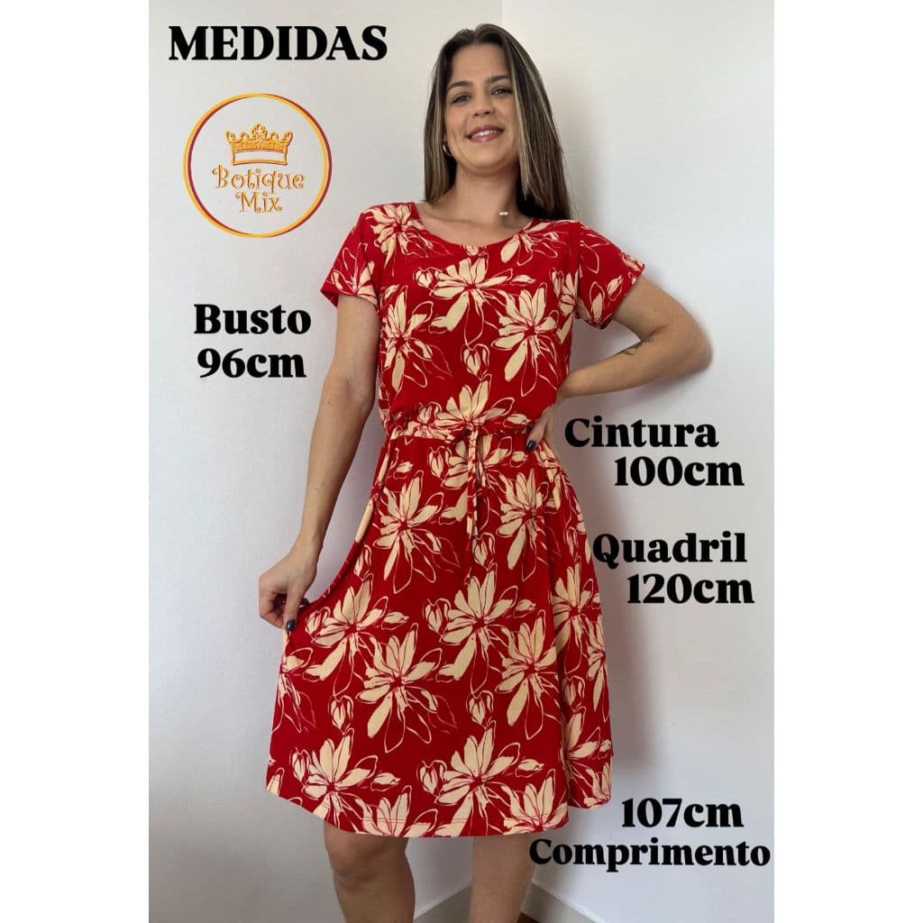 Vestido Liganete  Cordão Ajustável Mangas Curtas Opção para Evangélicas