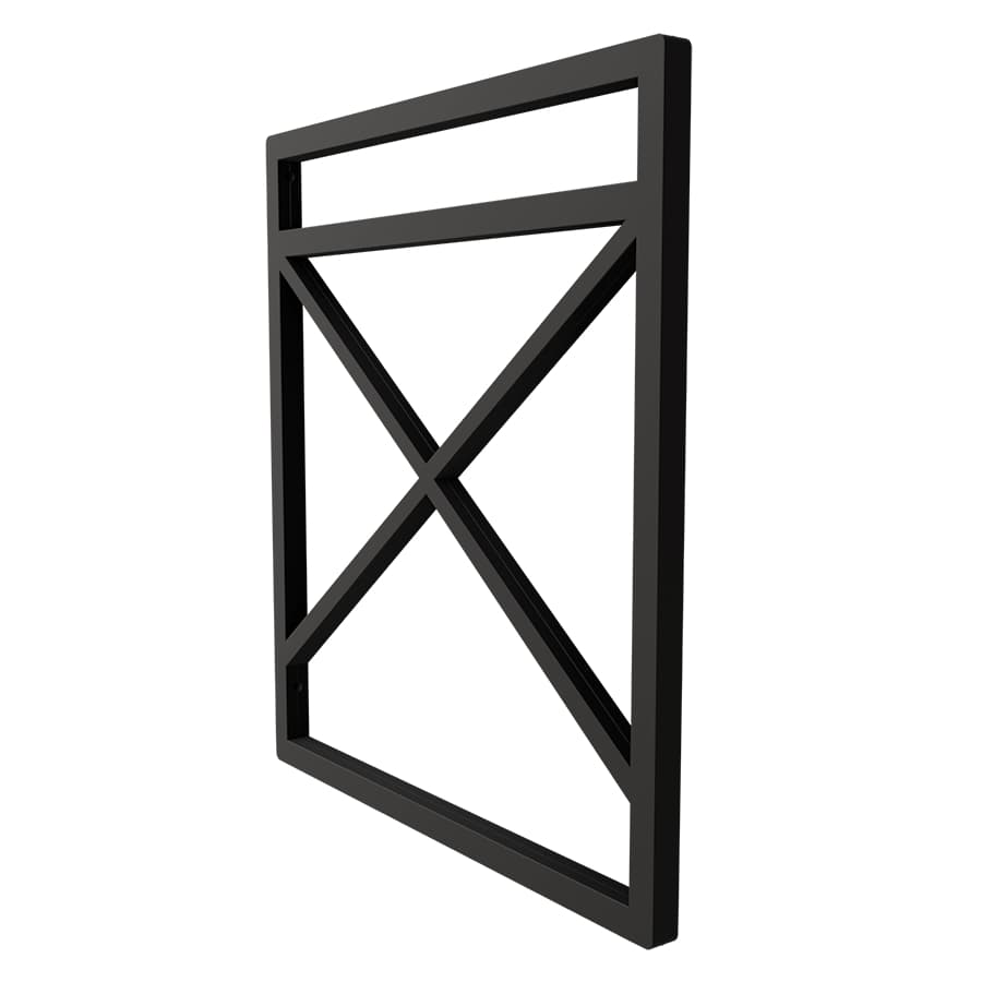 Suporte Estilo Industrial Para Prateleira 30cm Profundidade para Fixação em TETO