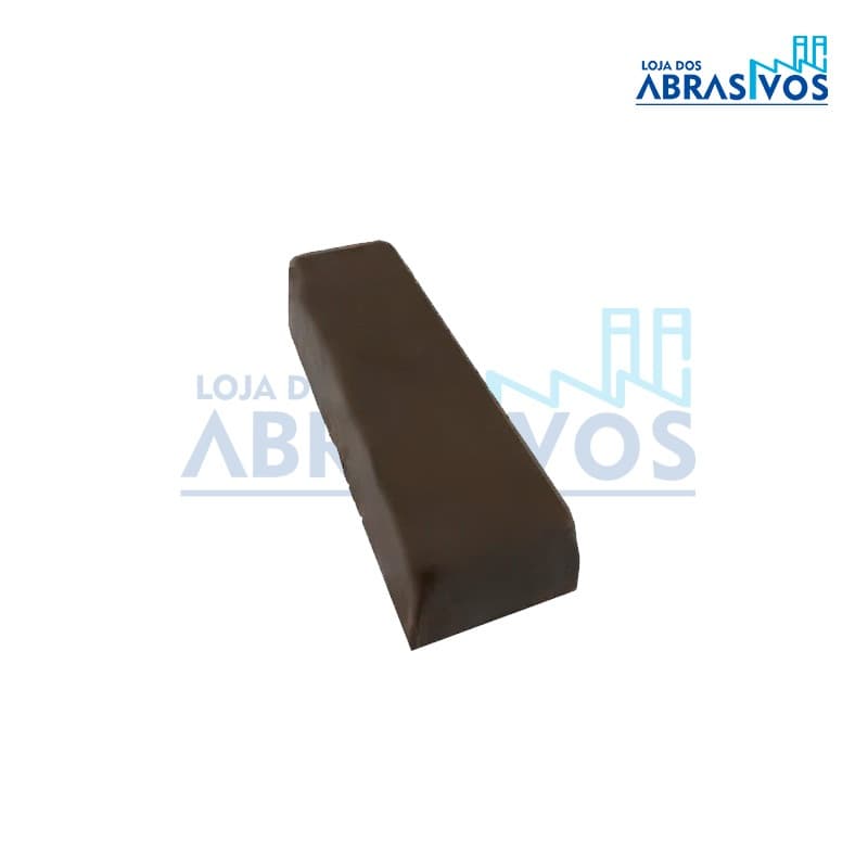 Massa Polimento Marrom - Massa para polir Inox, Alumínio - 1 KG