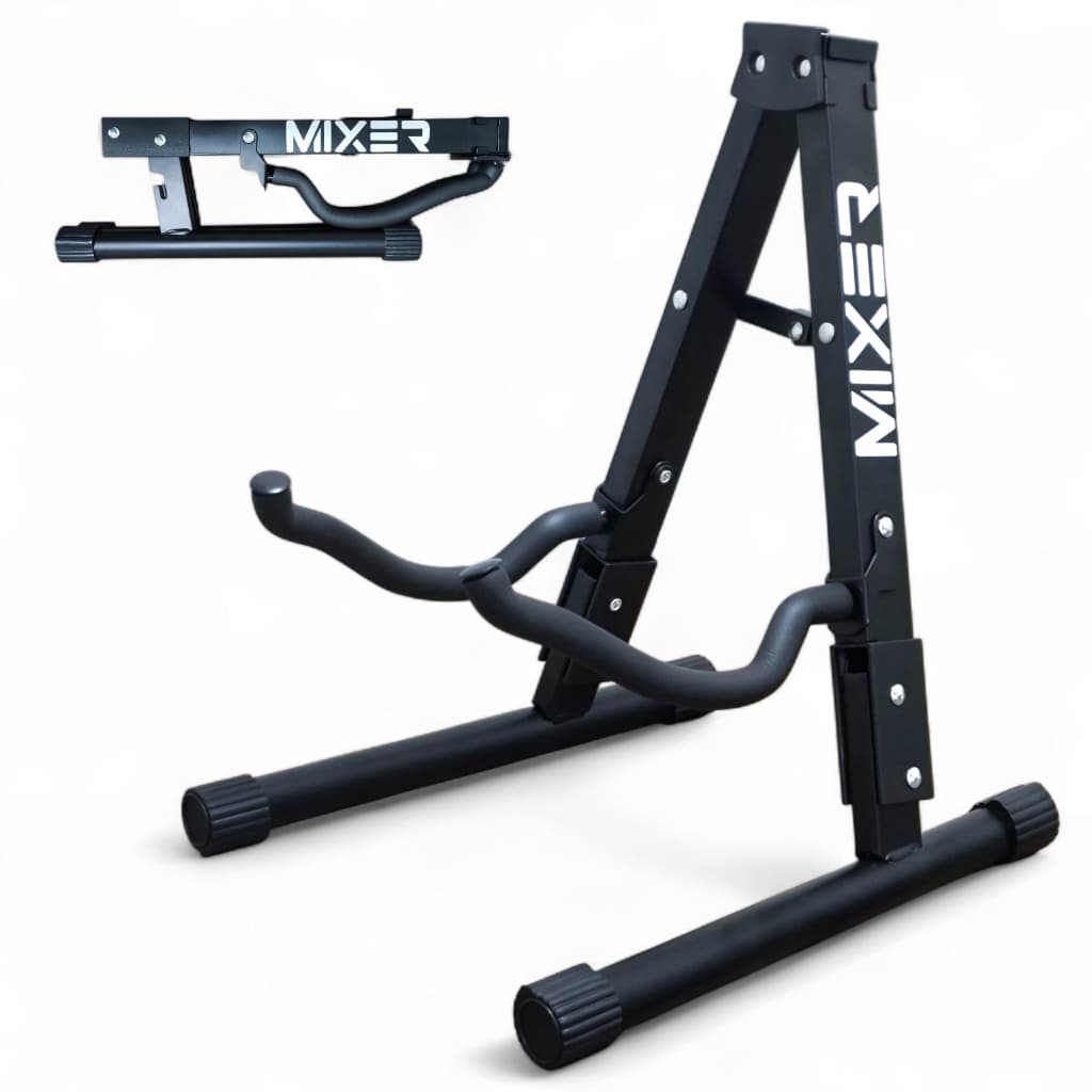Suporte Pedestal Dobravel Para Guitarra, Violão, Baixo, Ukulele, Cavaquinho, Viola e Outros - MIXER XT-20