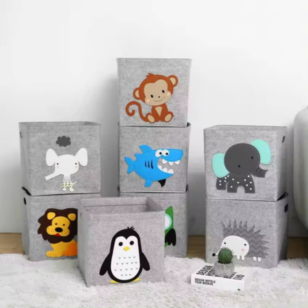 Cesto Organizador Decorativo Caixa Brinquedo Roupa Multiuso