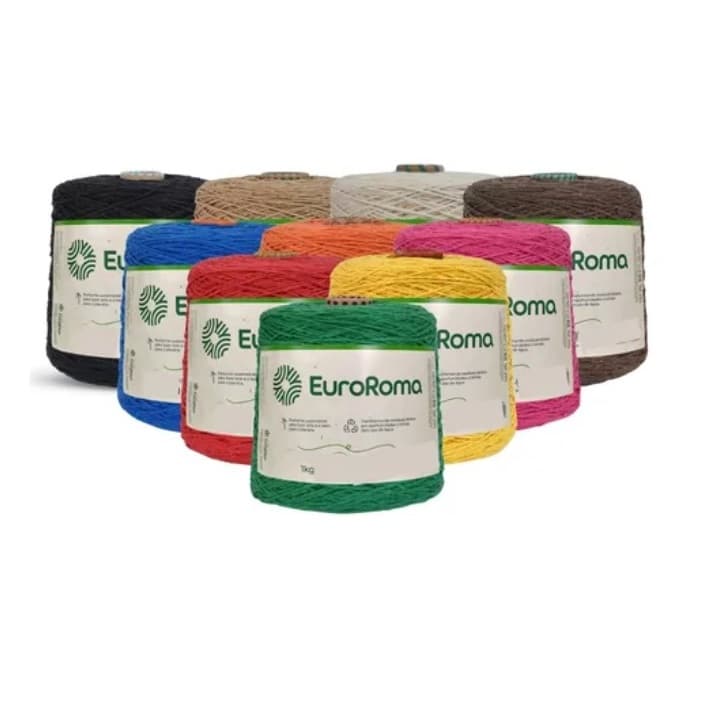 Barbante EuroRoma Colorido