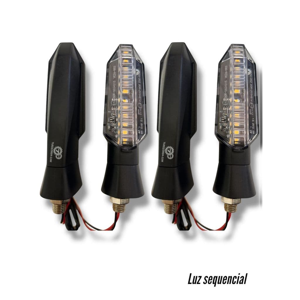 Kit 4 Pisca LED Sequencial Seta CB 250 Twister XRE 300 Twister 250
