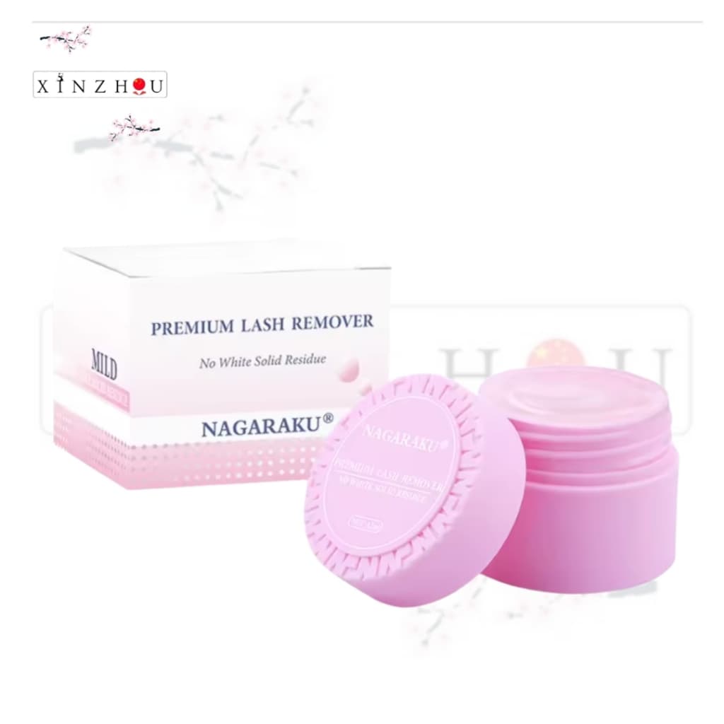 Removedor Nagaraku para Cola de Cílios Mild Rosa 12ml