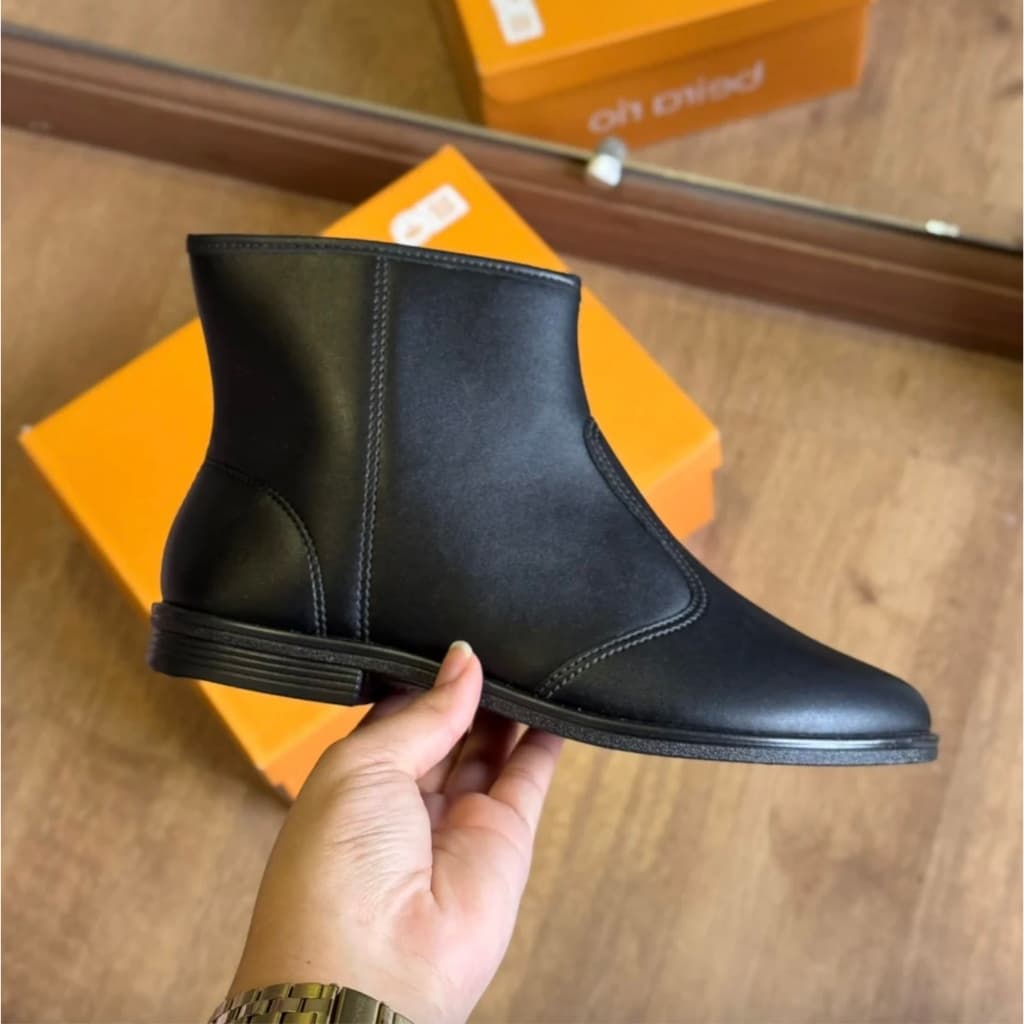 Bota Feminina Para Trabalho Bota Rasteira Coturno Beira Rio Original