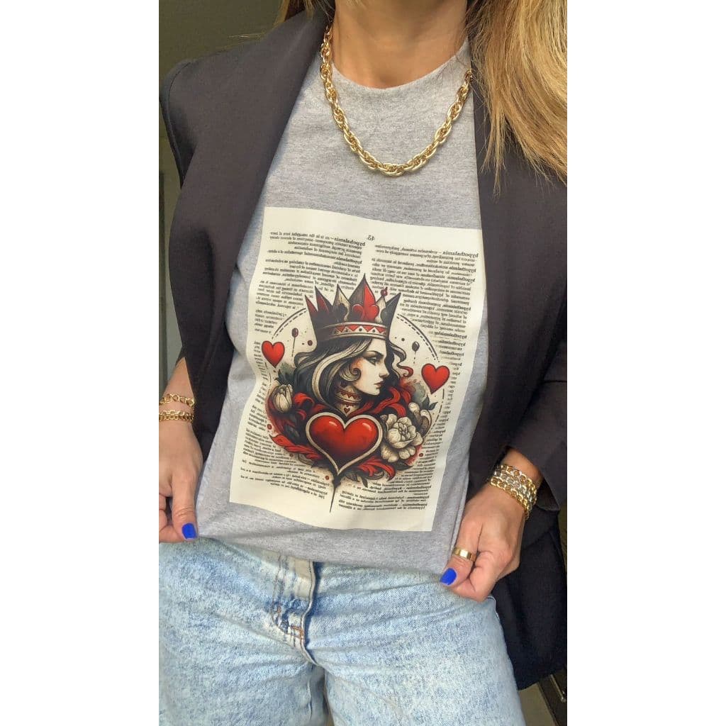 Camiseta Realeza Urbana - T-Shirt Maria Corina - 100% Algodão - Confortável e Estilosa