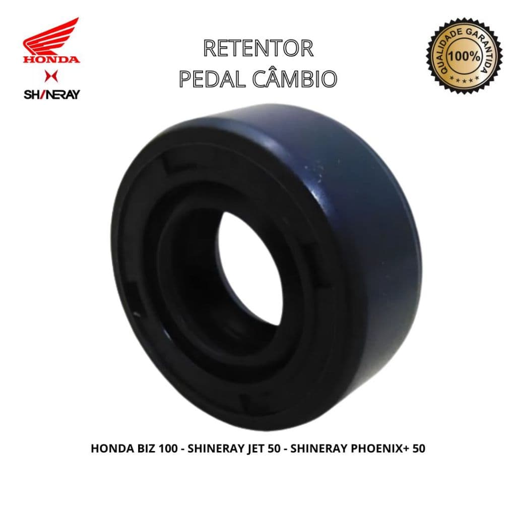 Retentor Pedal Câmbio Biz 100 98-15 Jet 50 Phoenix+ 50 10-22
