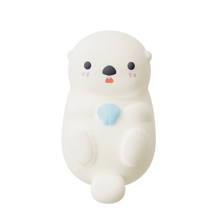 Luminária Foca Led Infantil Decorativa Quarto Recarregável