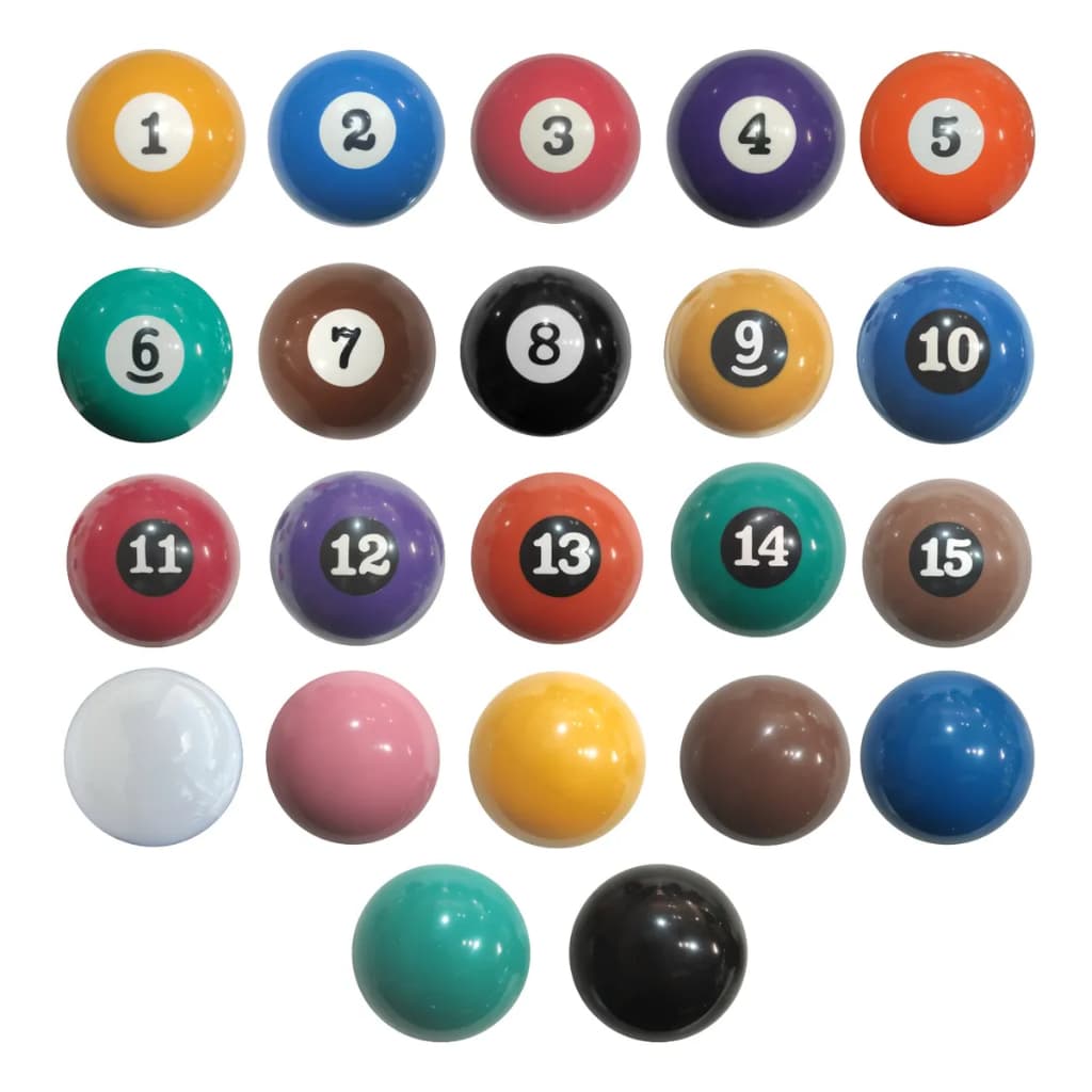 Bola 54 ou 50 mm Numero ou Cor Numerada Lisa Bilhar Sinuca Snooker avulsa