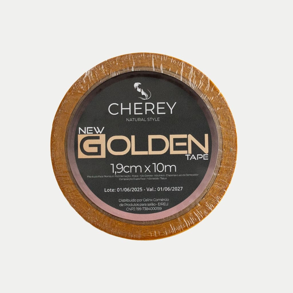 Fita Adesiva New Golden Dupla Face Rolo 1,90cm x 10m