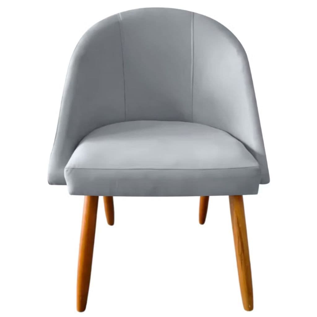 Cadeira Poltrona Lua Decorativa Para Sala De Jantar Para Penteadeira Recepção