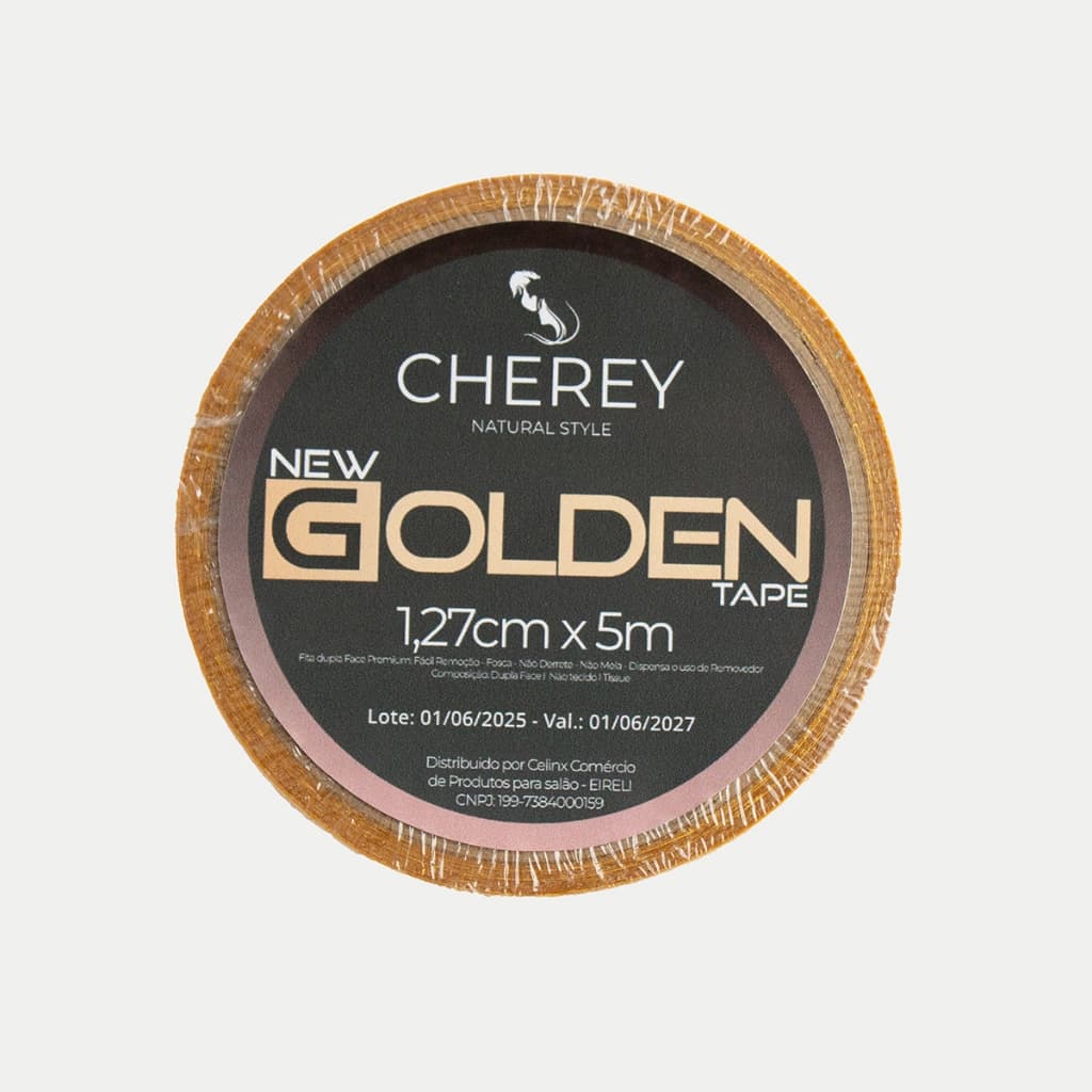 Fita Adesiva New Golden Dupla Face Rolo 1,27cm x 5m