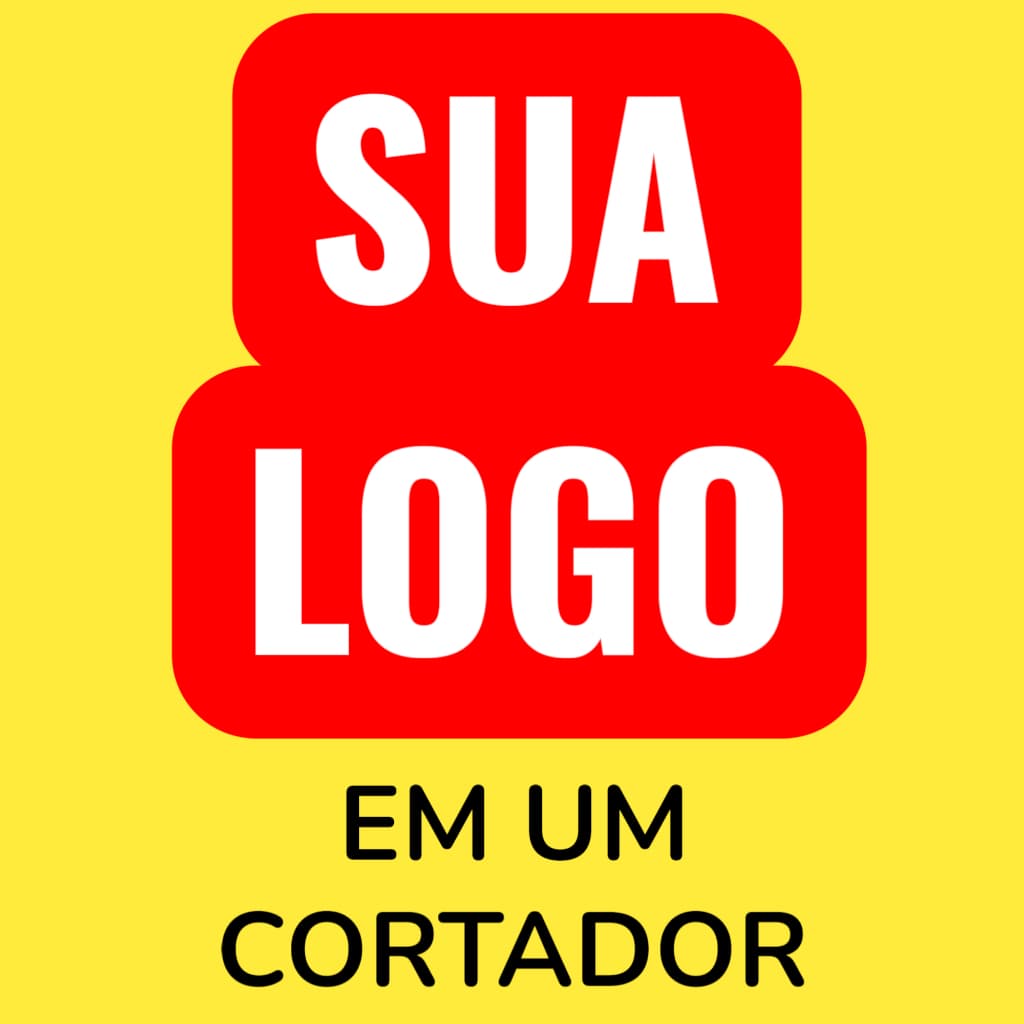 (ANTES DE COMPRAR) cortador e marcador da sua logo, MANDAR ARTE PARA VENDEDOR (ANTES DE COMPRAR).