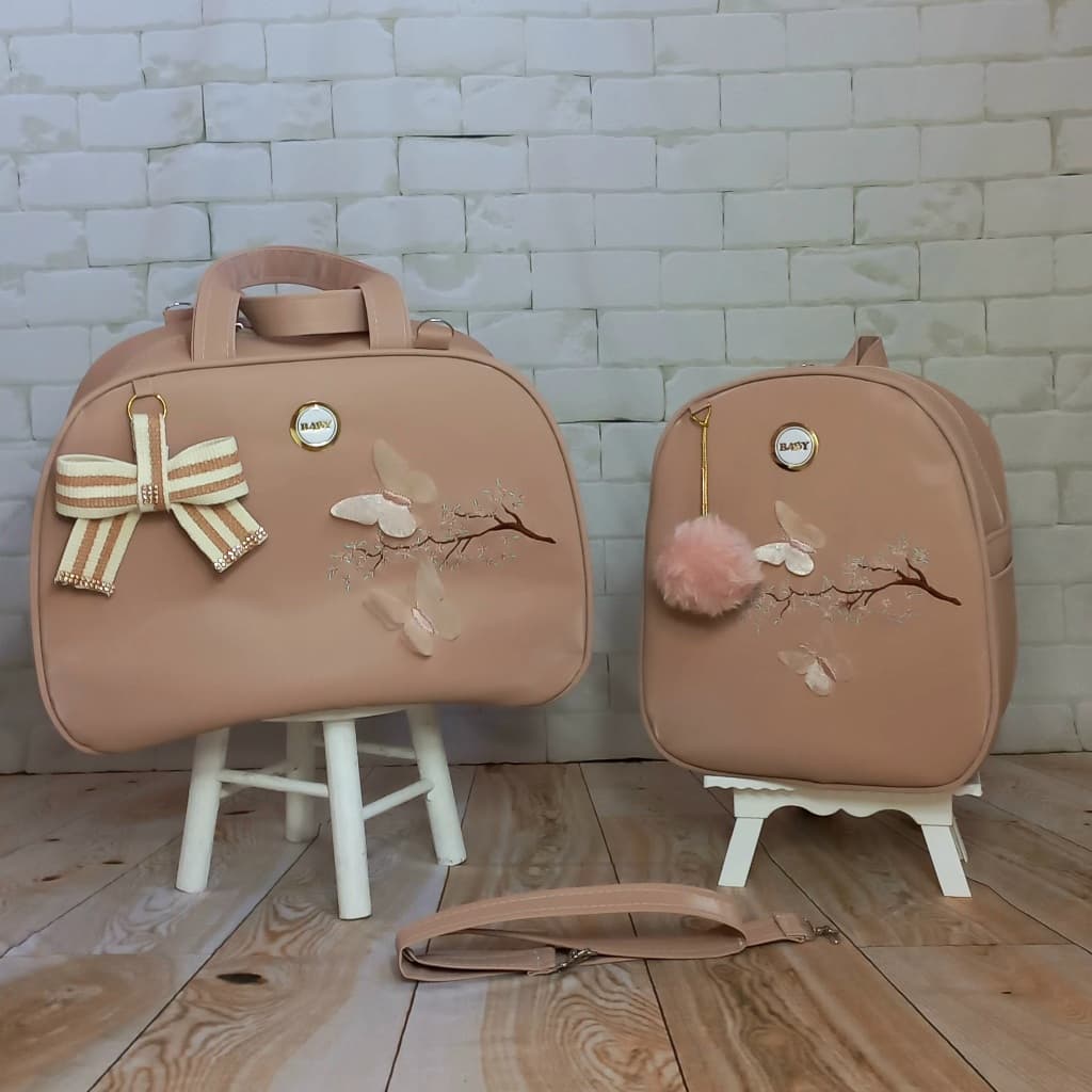 Conjunto bolsa maternidade, Mala e mochila maternidade