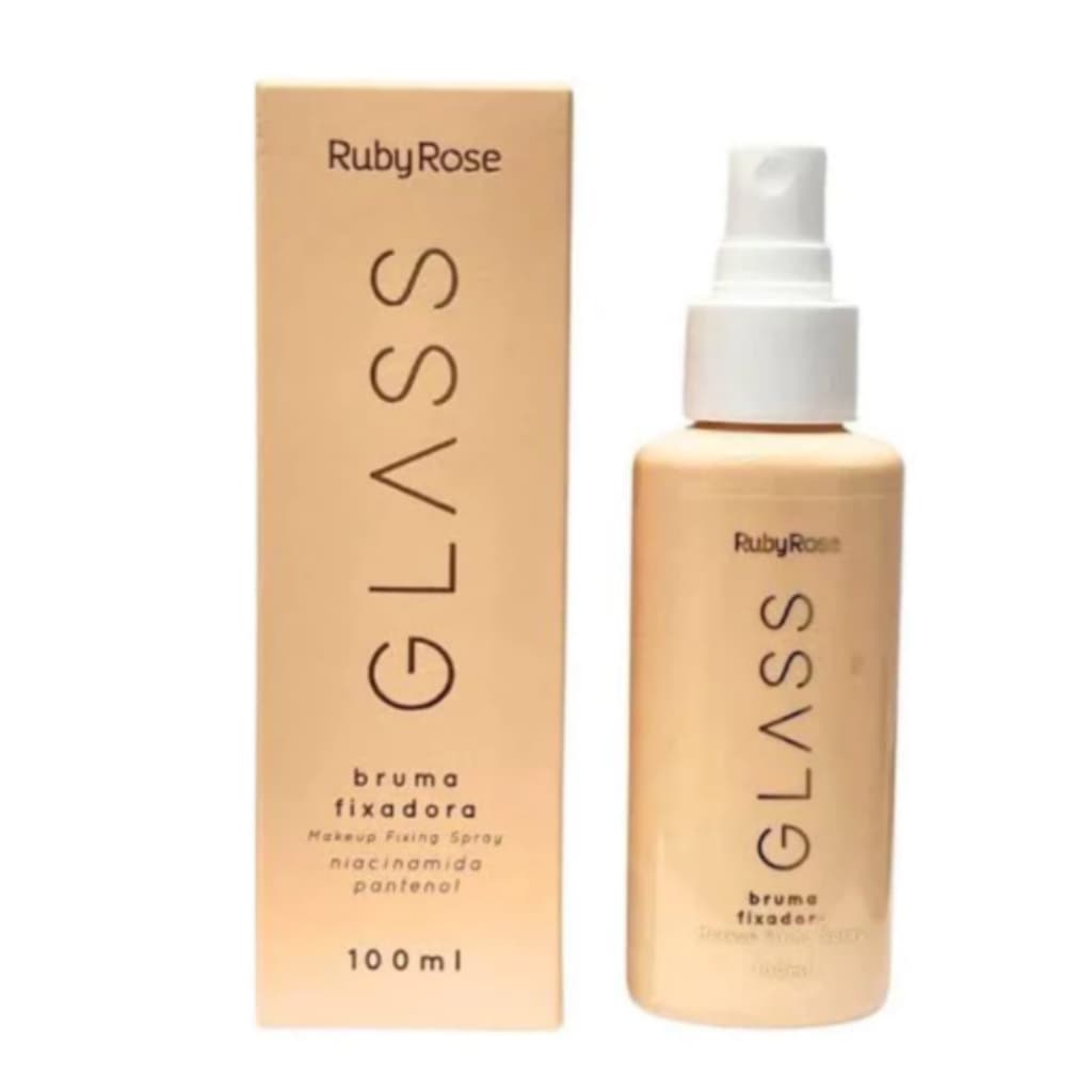 Bruma Facial Glass Fixadora Em Spray - Ruby Rose