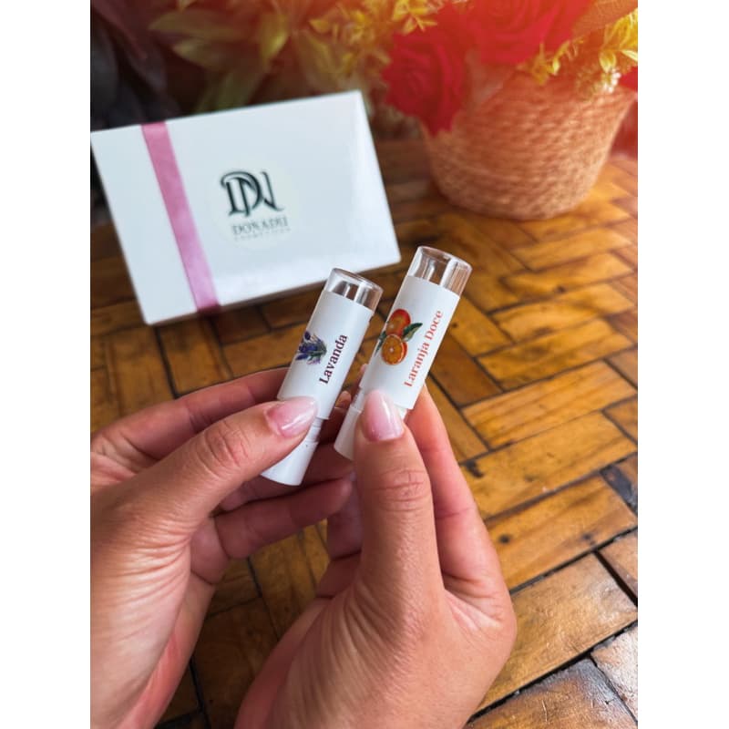 Lip Balm de Laranja Doce ou Lavanda/ Hidratante Labial / Brilho Labial