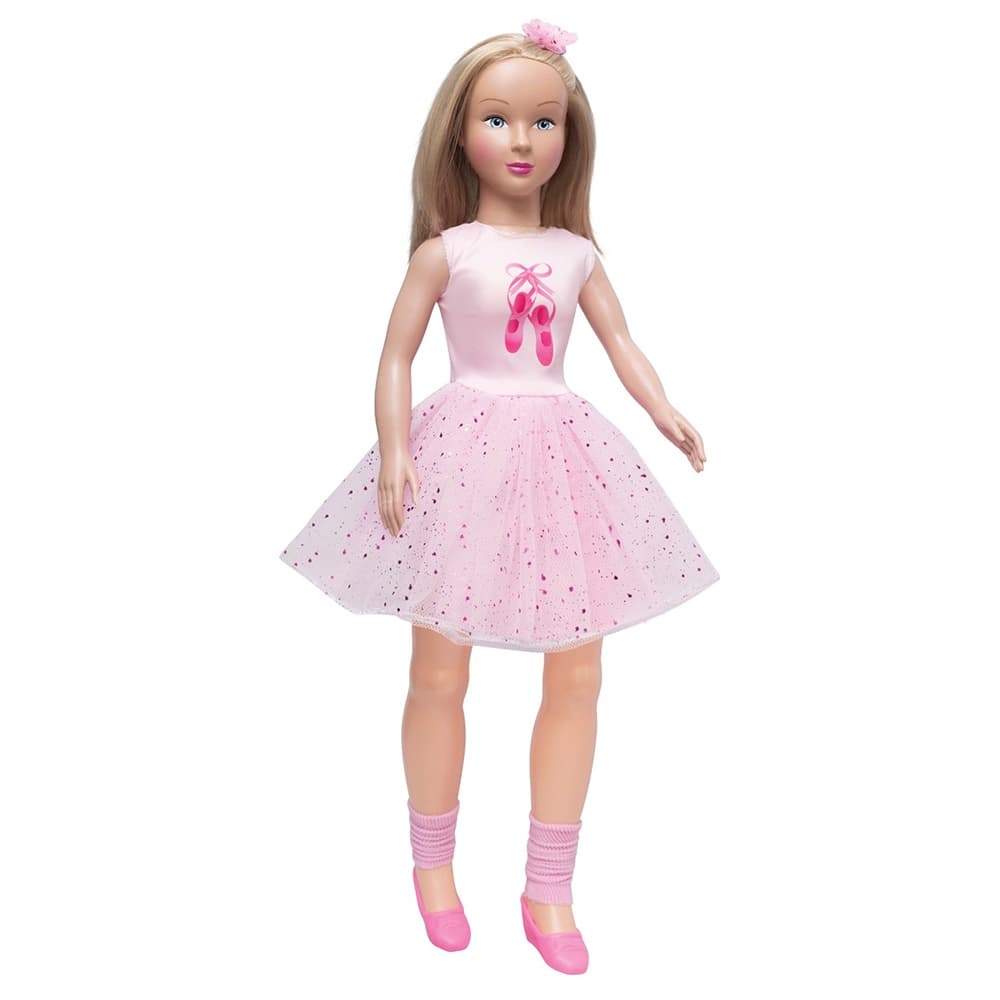 Boneca Isabelly Bailarina Musical Canta 3 Musicas 80cm Boneca Grande - Brink Model