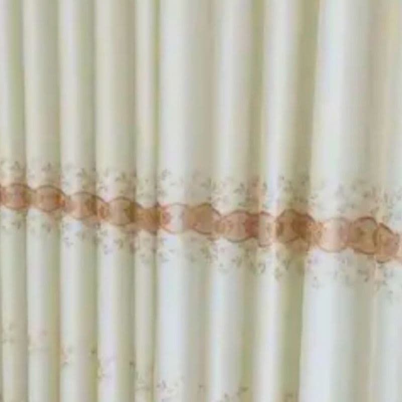 Cortina Para Sala ViOl Bordado 3,00 X 2, 70