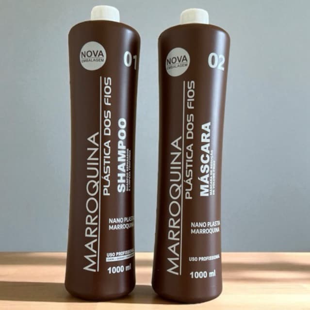 kit tratamento marroquina 2x1 1 litro cada