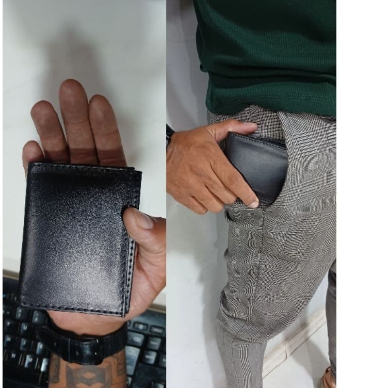 Carteira Slim Masculina Carteira Pequena Carteira masculina pequena porta cartão
