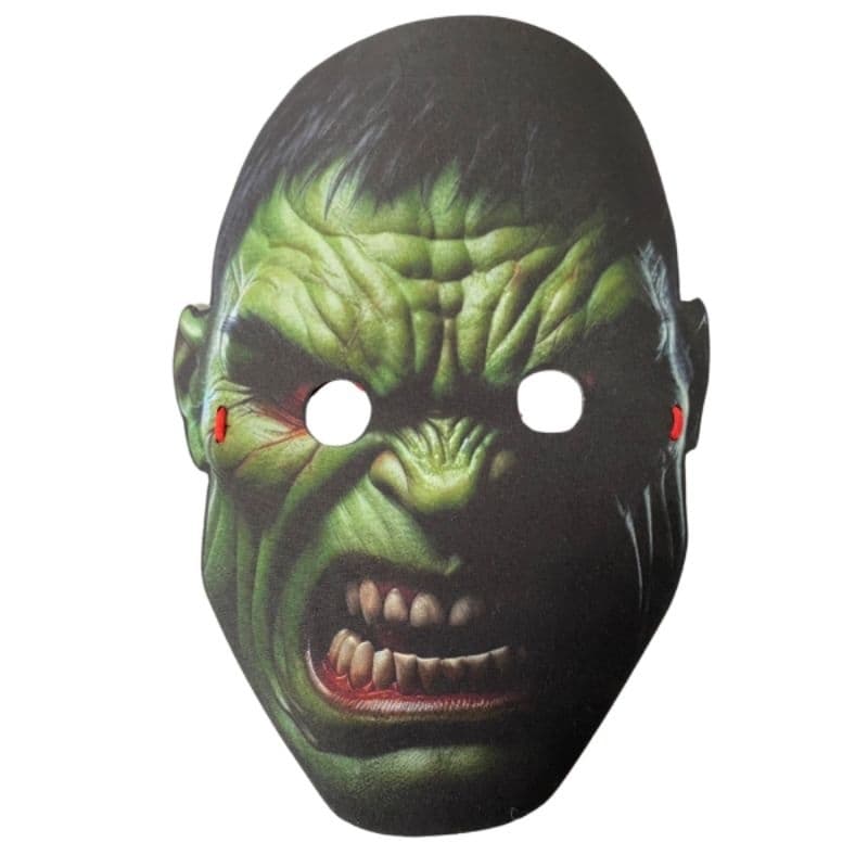 Mascara Do Hulk Infantil De E.v.a Realista Envio Rápido!