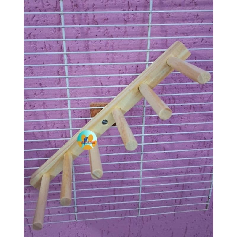 Brinquedo para calopsita / Escada para calopsita, brinquedos para viveiro e gaiolas calopsita, escada poleiro calopsita