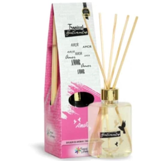 Difusor de Luxo Aromatizador Ambiente Amor 350ml Tropical Aromas