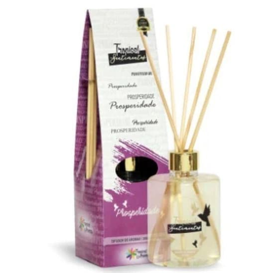 Difusor de Luxo Aromatizador Ambiente Prosperidade 350ml Tropical Aromas